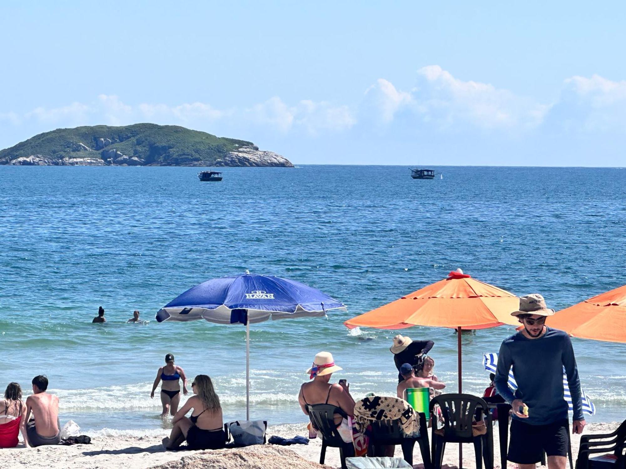 Vista Mar Montanha Dunas Churrasqueira Piscina Familia Florianópolis Buitenkant foto